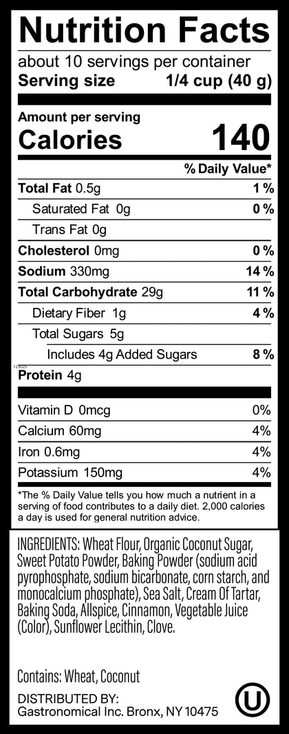 Sweet Potato Pancake and Waffle Mix - 3 Pack