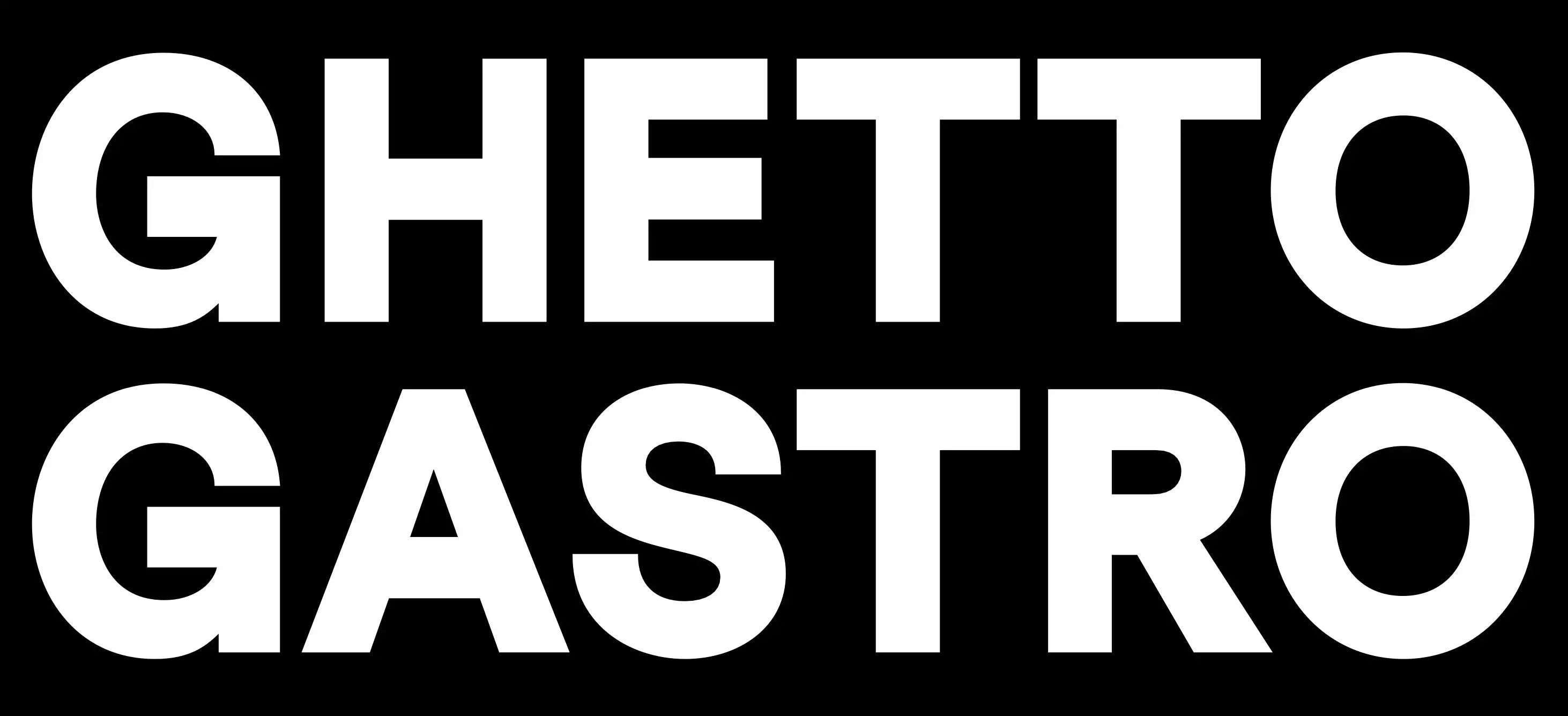 CONVERSATIONS Ghetto Gastro CONVERSATIONS Ghetto Gastro